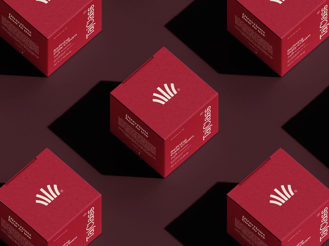 Red cubes, cubes